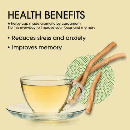 Help Relieve Stress & Anxiety, Boost Your Energy & Vitality with Ashwagandha and Mint