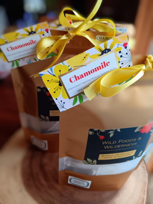 Destress your mind and help relax with this gentle Chamomile tea